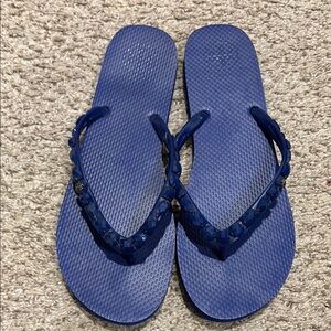 Tory Burch Blue Sandals
